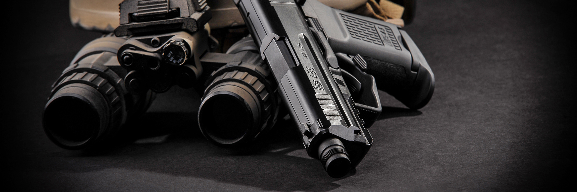 Umarex pistola a gas HK45c scarrellante (tan)-airsoft custom e militaria  professionale